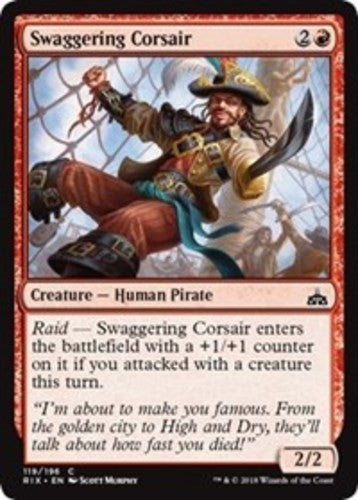 Swaggering Corsair - Rivals of Ixalan - English - NM - MTG