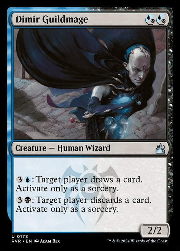 Dimir Guildmage - Ravnica Remastered - English - NM - MTG