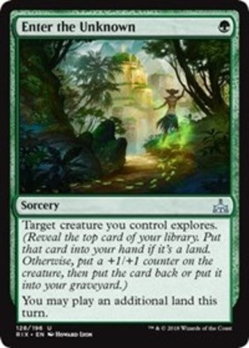 Enter the Unknown - Rivals of Ixalan - English - NM - MTG