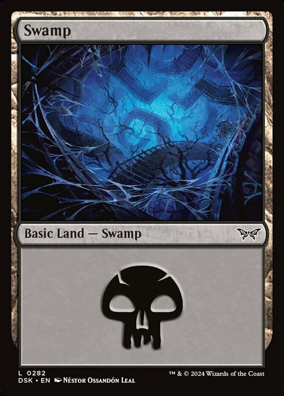 Swamp (0282) - Duskmourn: House of Horror - English - NM - MTG