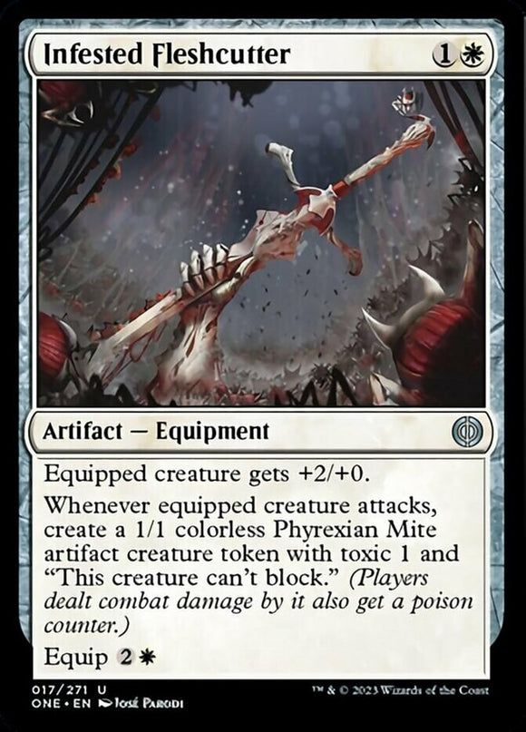 Infested Fleshcutter - Phyrexia: All Will Be One - English - NM - MTG