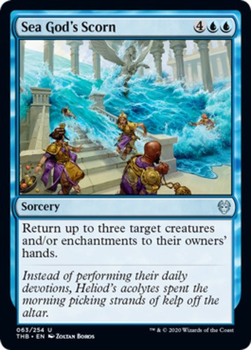 Sea God's Scorn - Theros Beyond Death - English - NM - MTG