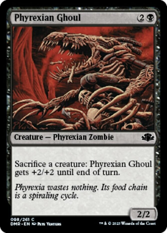 Phyrexian Ghoul - Dominaria Remastered - English - NM - MTG