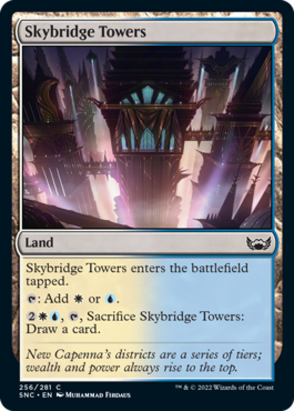 Skybridge Towers - Streets of New Capenna - English - NM - MTG