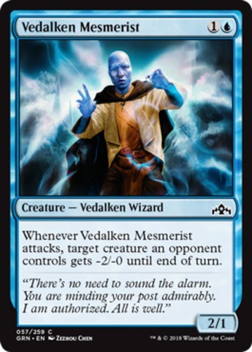 Vedalken Mesmerist - Guilds of Ravnica - English - NM - MTG