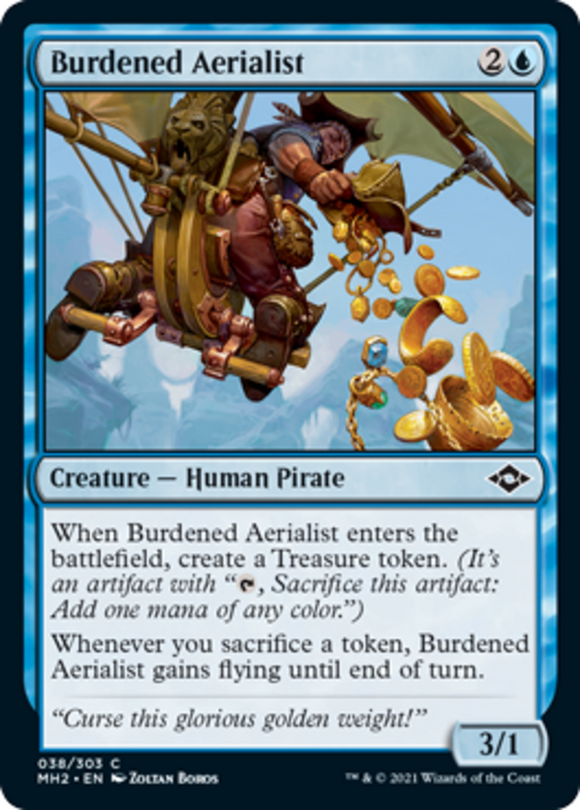 Burdened Aerialist - Modern Horizons 2 - English - NM - MTG