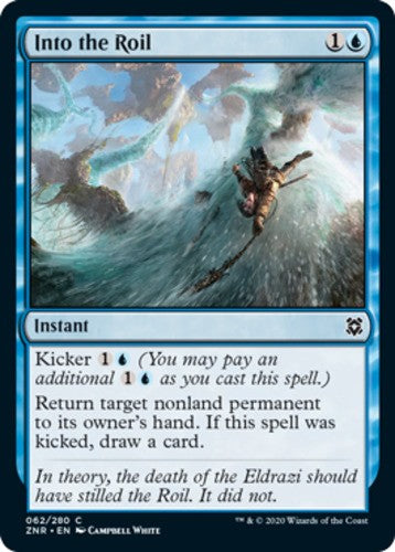 Into the Roil - Zendikar Rising - English - NM - MTG