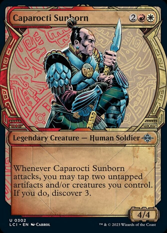 Caparocti Sunborn - Showcase - Lost Caverns of Ixalan - English - NM - MTG