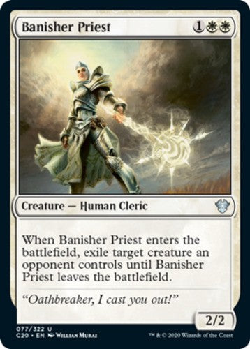 Banisher Priest - Commander 2020 - English - NM - MTG