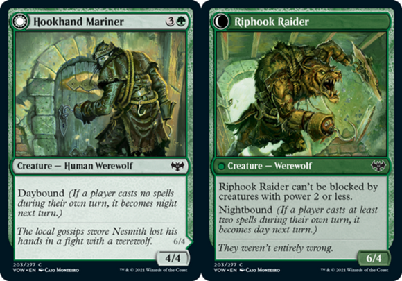 Hookhand Mariner // Riphook Raider - Innistrad: Crimson Vow - English - NM - MTG