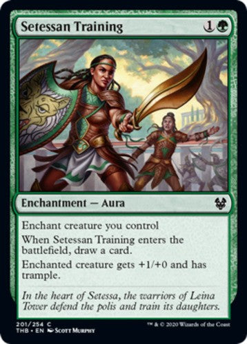 Setessan Training - Theros Beyond Death - English - NM - MTG