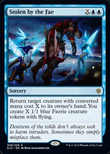 Stolen by the Fae - Throne of Eldraine - English - NM - MTG