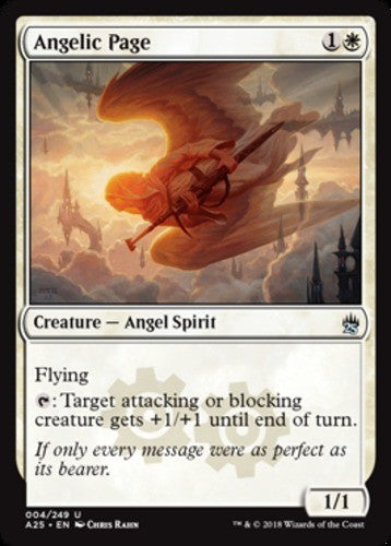 Angelic Page - Masters 25 - English - NM - MTG