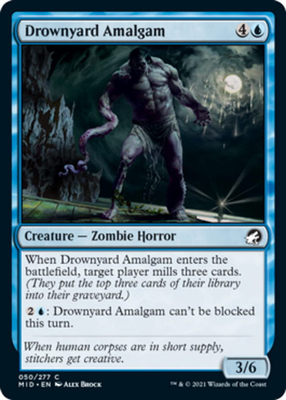 Drownyard Amalgam - Innistrad: Midnight Hunt - English - NM - MTG