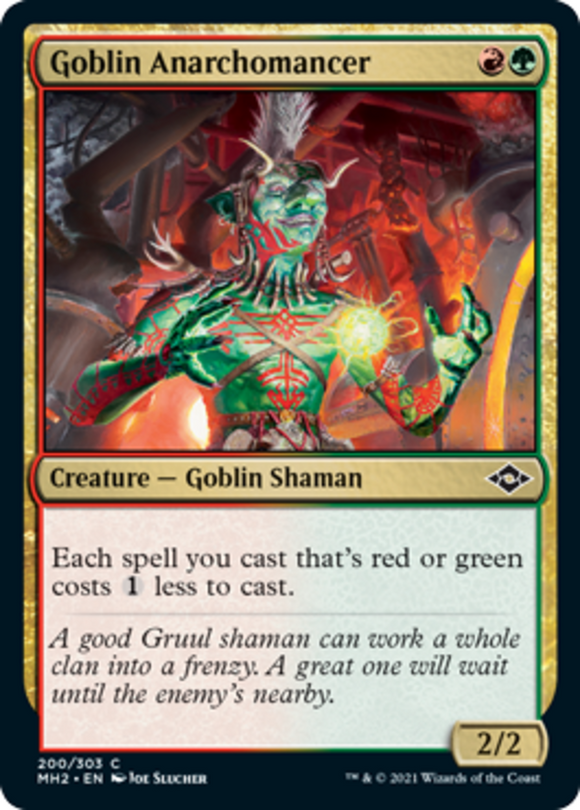 Goblin Anarchomancer - Modern Horizons 2 - English - NM - MTG
