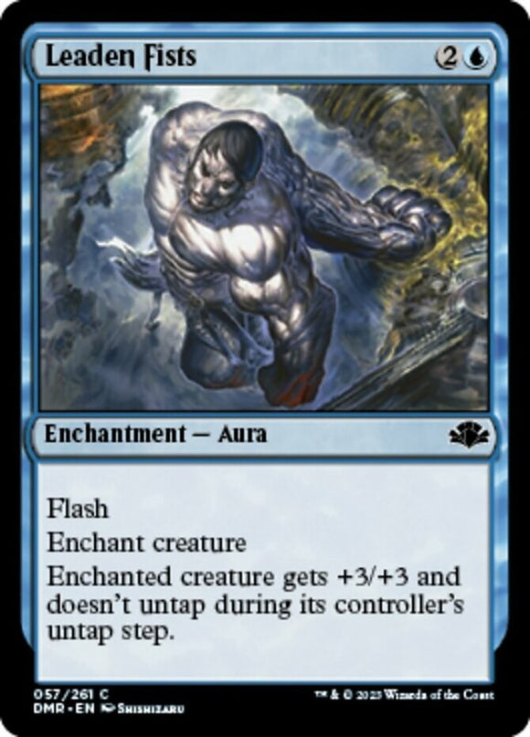 Leaden Fists - Dominaria Remastered - English - NM - MTG
