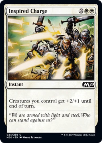 Inspired Charge - Core Set 2020 (M20) - English - NM - MTG