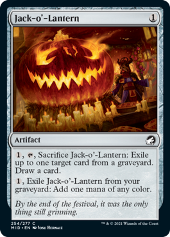 Jack-o'-Lantern - Innistrad: Midnight Hunt - English - NM - MTG