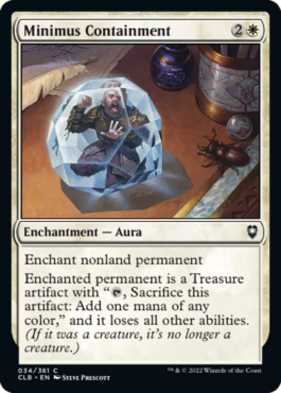 Minimus Containment - Battle for Baldur's Gate - English - NM - MTG