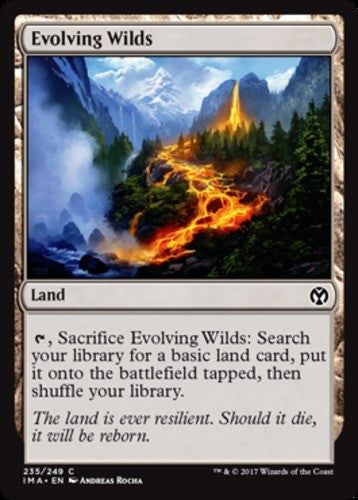 Evolving Wilds - Iconic Masters - English - NM - MTG