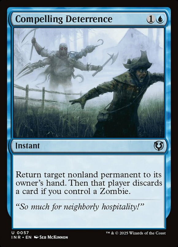 Compelling Deterrence - Innistrad Remastered - English - NM - MTG