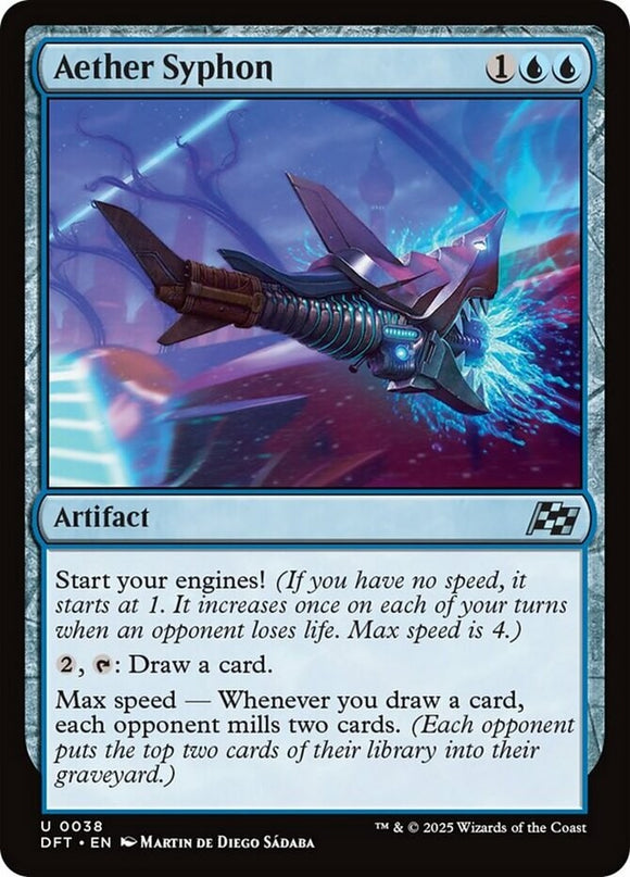 Aether Syphon - Aetherdrift - English - NM - MTG