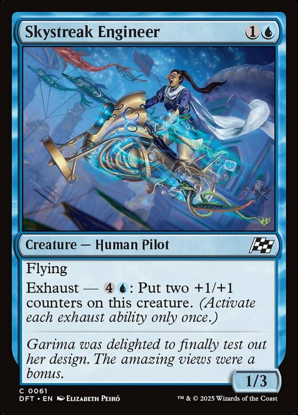 Skystreak Engineer - Aetherdrift - English - NM - MTG