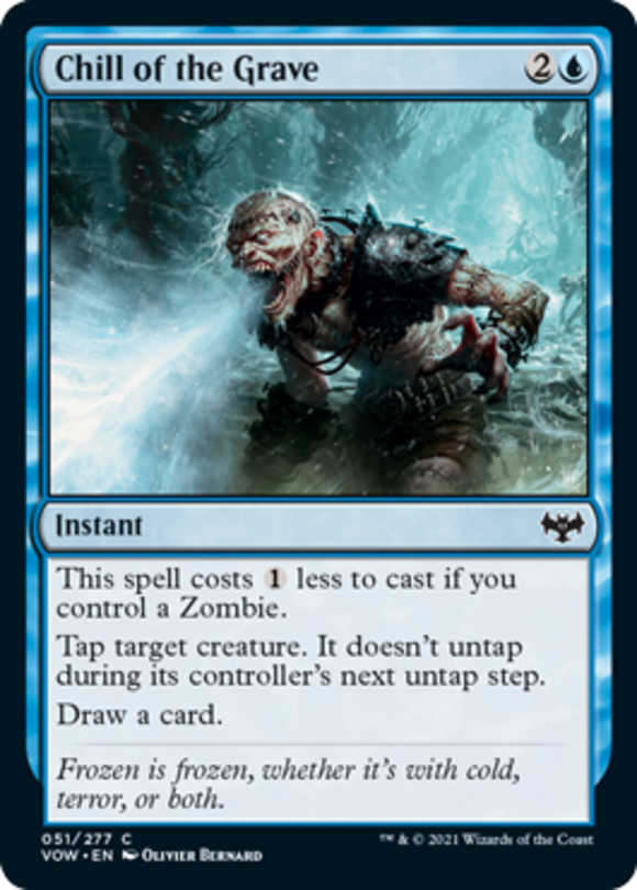 Chill of the Grave - Innistrad: Crimson Vow - English - NM - MTG