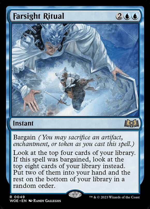 Farsight Ritual - Wilds of Eldraine - English - NM - MTG