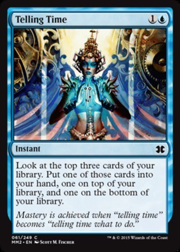 Telling Time - Modern Masters 2015 - English - NM - MTG
