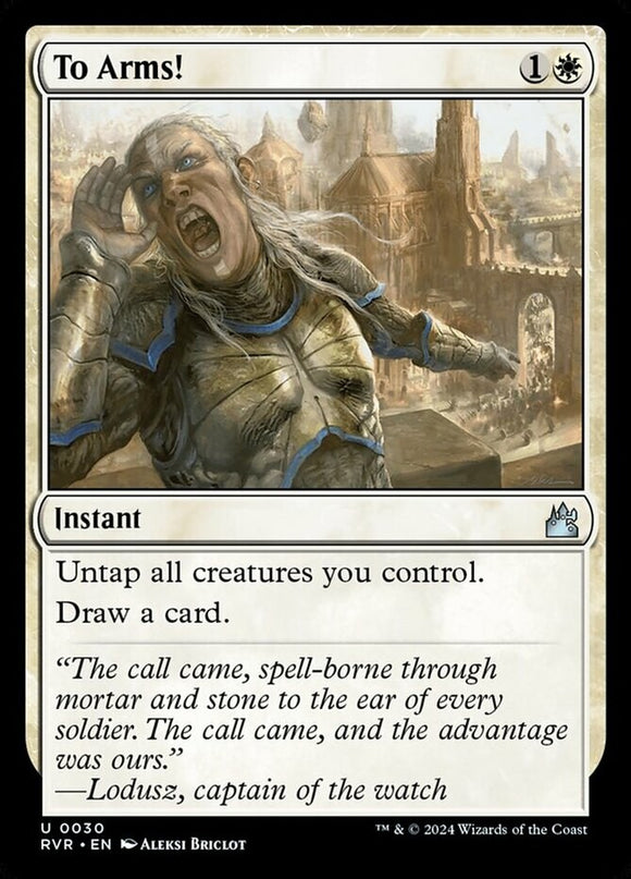 To Arms! - Ravnica Remastered - English - NM - MTG