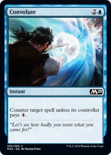 Convolute - Core Set 2020 (M20) - English - NM - MTG