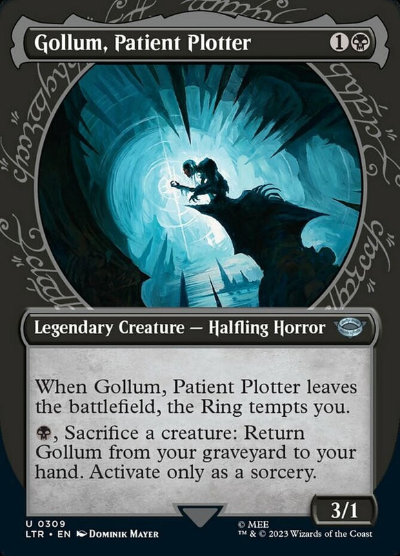 Gollum, Patient Plotter - Showcase - Lord of the Rings - English - NM - MTG