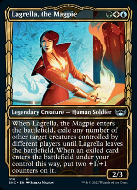 Lagrella, the Magpie - Showcase - Streets of New Capenna - English - NM - MTG