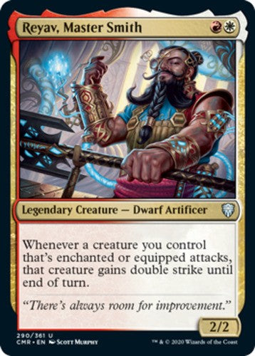 Reyav, Master Smith - Commander Legends - English - NM - MTG