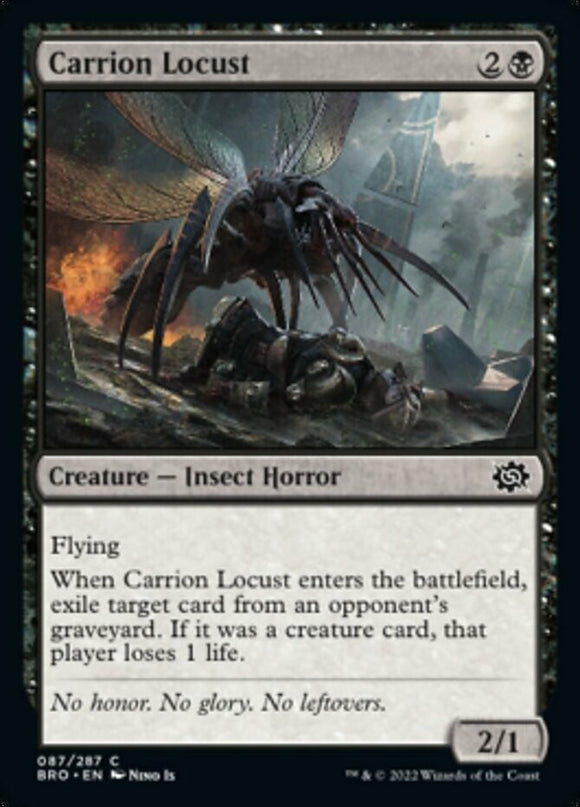 Carrion Locust - The Brothers' War - English - NM - MTG