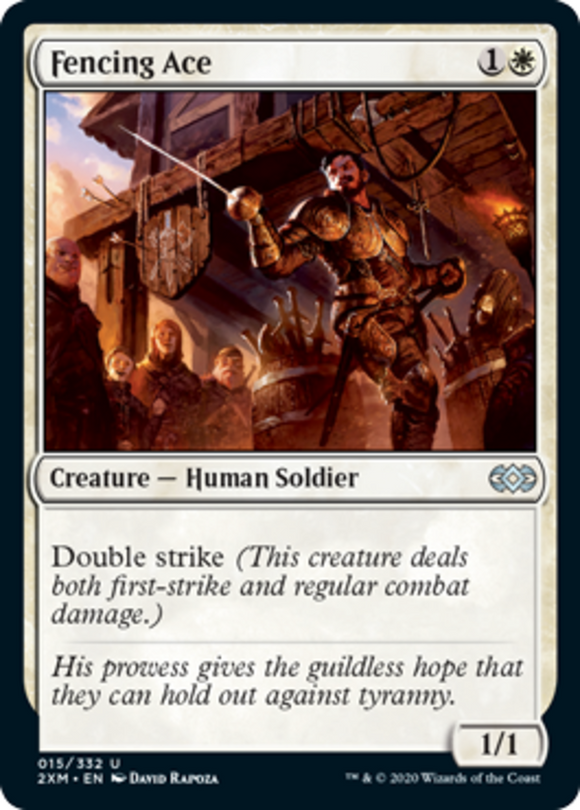 Fencing Ace - Double Masters - English - NM - MTG