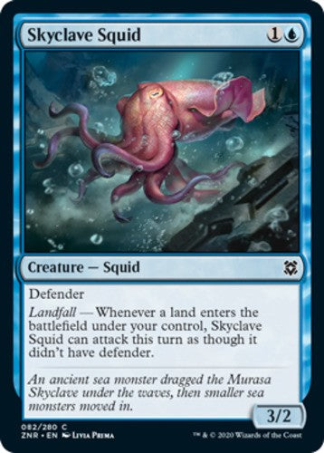 Skyclave Squid - Zendikar Rising - English - NM - MTG