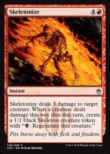 Skeletonize - Masters 25 - English - NM - MTG