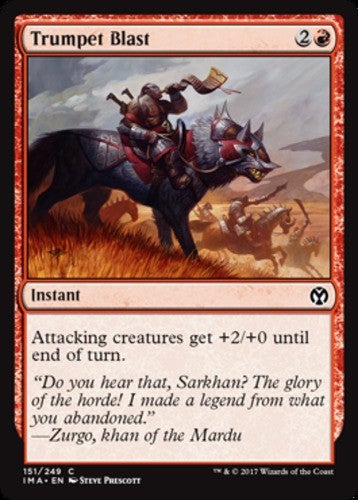 Trumpet Blast - Iconic Masters - English - NM - MTG