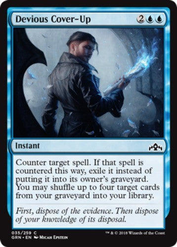 Devious Cover-Up - Guilds of Ravnica - English - NM - MTG