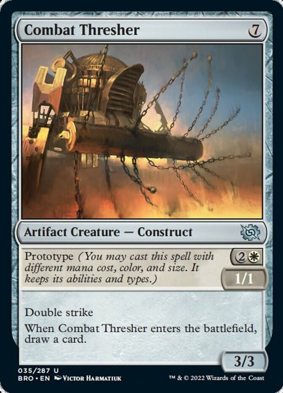 Combat Thresher - The Brothers' War - English - NM - MTG
