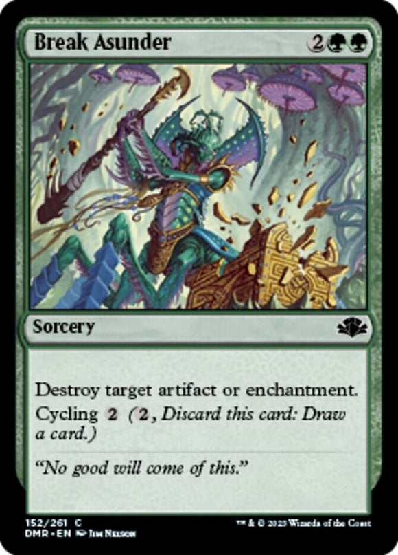 Break Asunder - Dominaria Remastered - English - NM - MTG