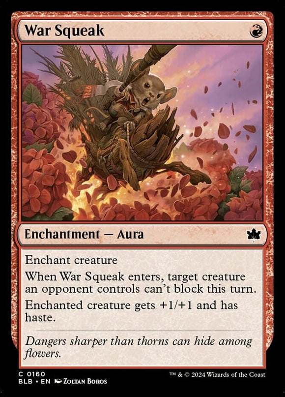 War Squeak - Bloomburrow - English - NM - MTG