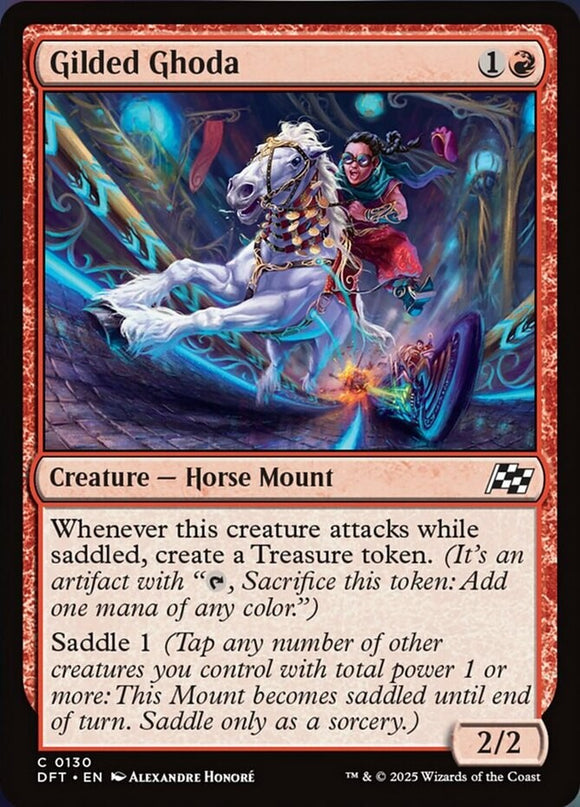 Gilded Ghoda - Aetherdrift - English - NM - MTG