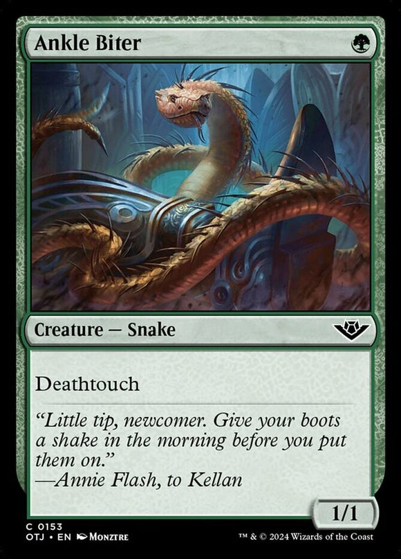 Ankle Biter - Outlaws of Thunder Junction - English - NM - MTG