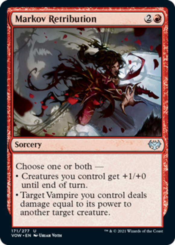 Markov Retribution - Innistrad: Crimson Vow - English - NM - MTG