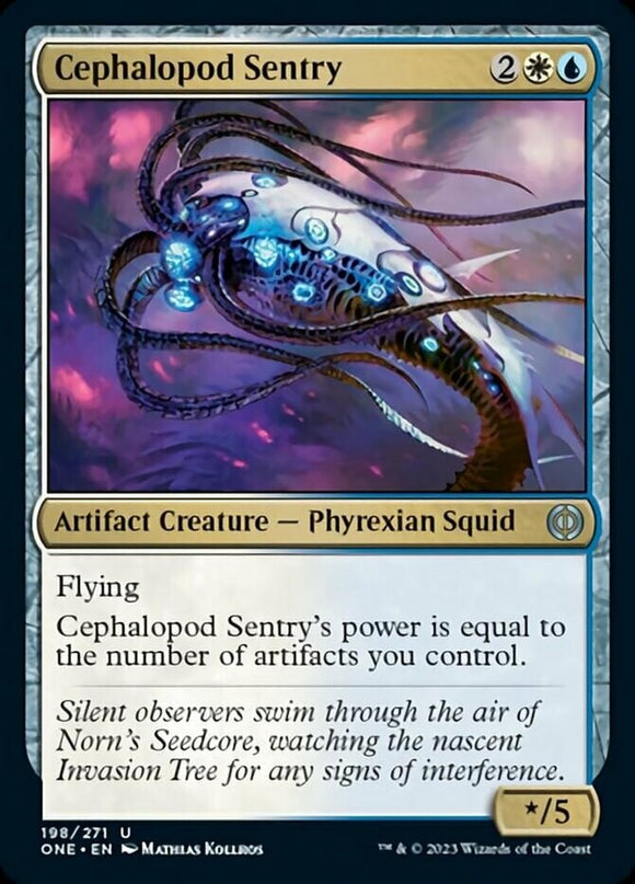 Cephalopod Sentry - Phyrexia: All Will Be One - English - NM - MTG