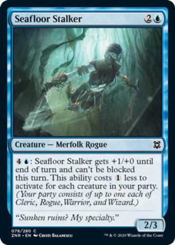 Seafloor Stalker - Zendikar Rising - English - NM - MTG