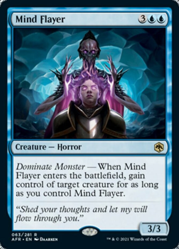 Mind Flayer - Forgotten Realms - English - NM - MTG